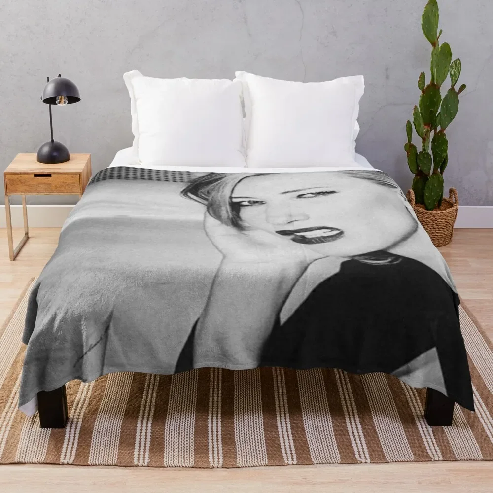 

Cate Blanchett photoshoot Throw Blanket Blankets For Baby for sofa Vintage Heavy Blankets