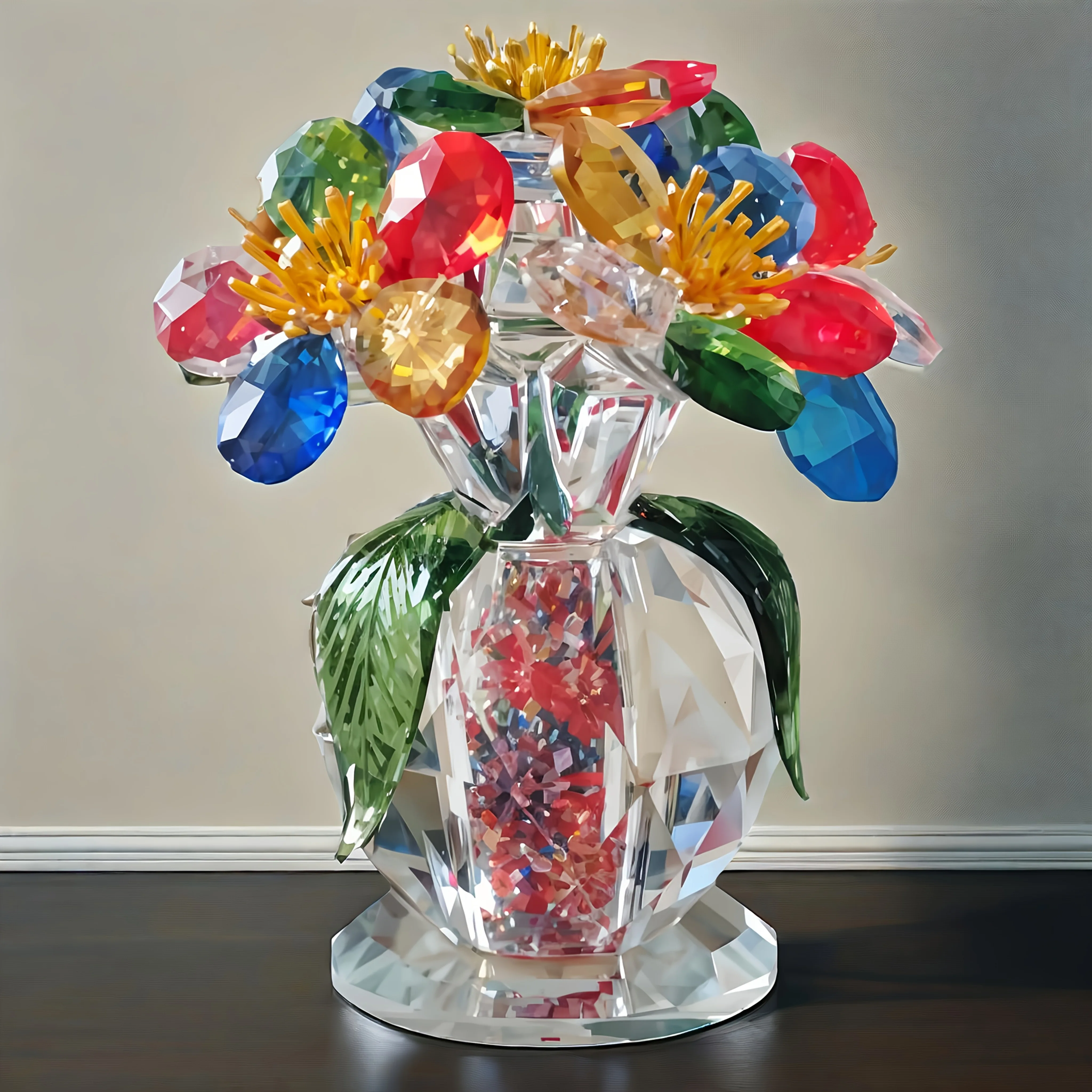

K9 Crystal Makes Immortal Flowers, Home Decoration, Office Decoration, Decompression Goods, Holiday Picks, Birthday Gifts, Christmas, Father'S Day, Thanksgiving Gifts, Environmental Lovers Collection Gifts