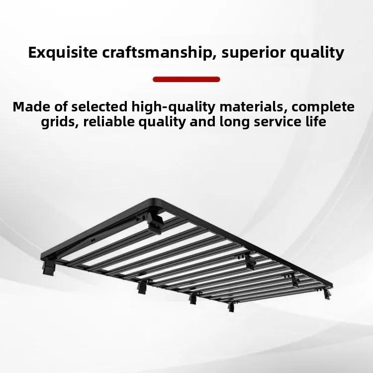 Suitable for Toyota Quantum 04-18 Luggage Rack Aluminum Luggage Frame Toyota HiAce Travel Shelf Shelf