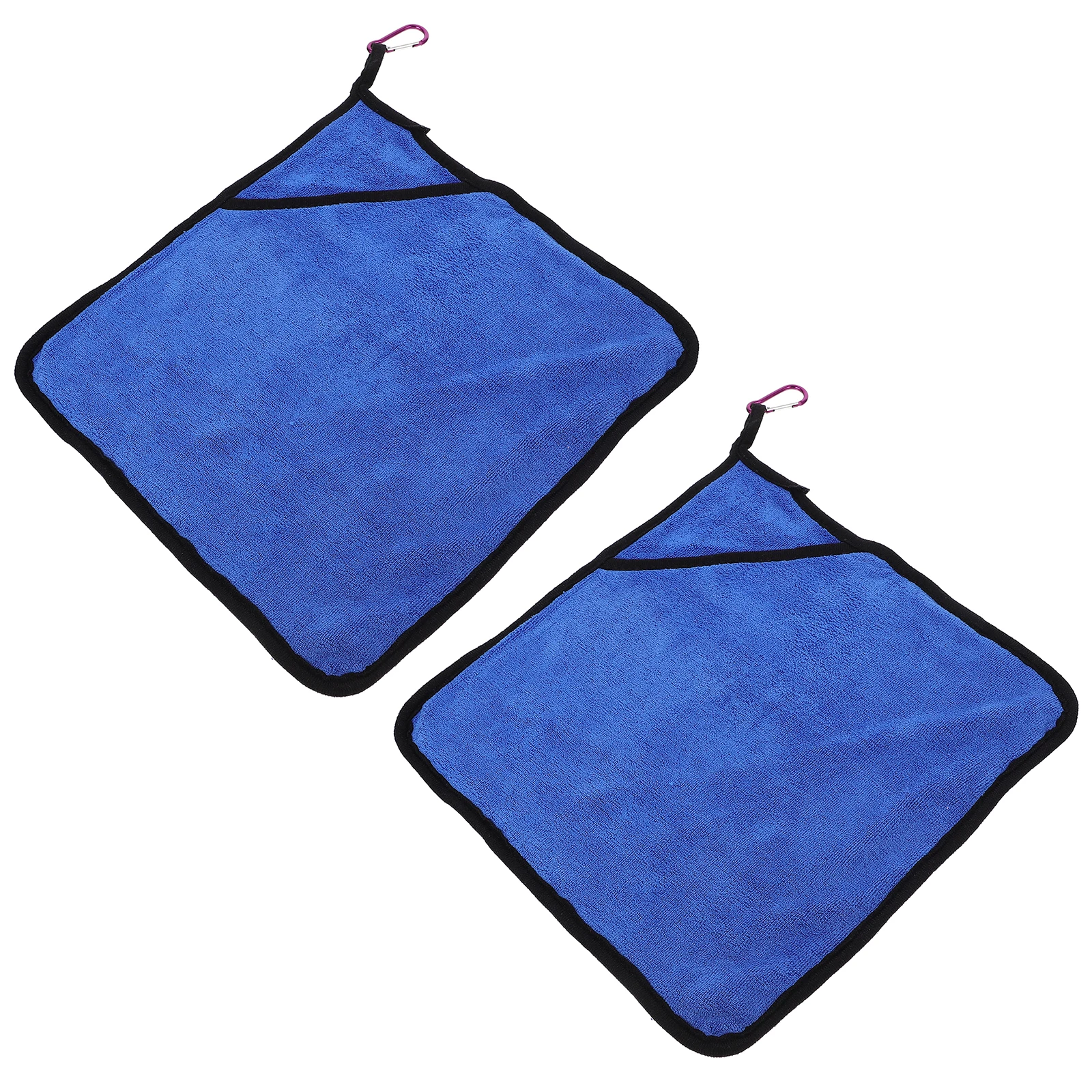 

2pcs Fishing Double-Layer Non-Slip Fish Catching For Outdoor Fisherman Skidproof Wear-Resistant Lightweight Towel For Seawater