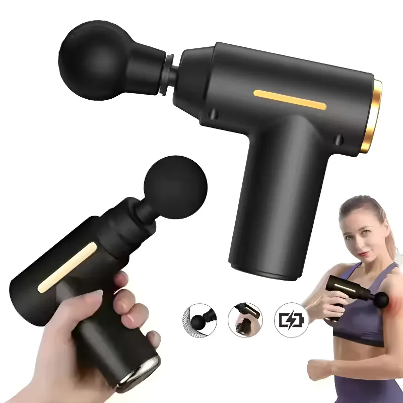 

Multifunctional Deep Tissue Muscle Percussion Massage Gun For Relax Full Body Back Neck Shoulder Pain Relief Massager