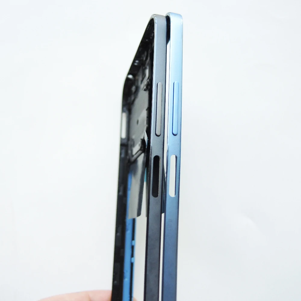 Middle Frame For Xiaomi Redmi Note 11 Global Version With Volume Button Front Housing Middle Bezel Chassis Shell Parts