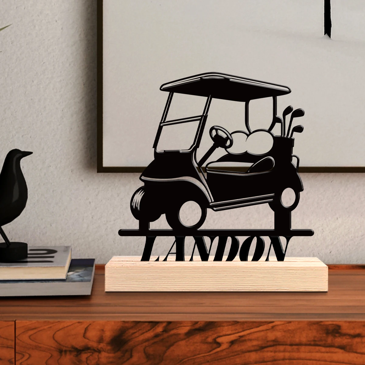 Desktop Laser Engraver - 1 buah Hiasan Logam Meja dengan