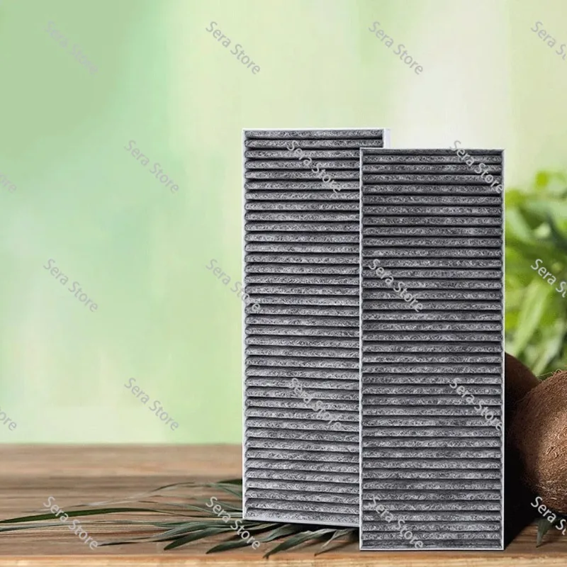 High-Quality 2-Pack Activated Carbon Filters Range Hood HEPA Filter Screen Filter