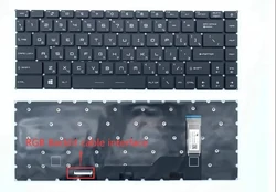 For MSI GP66 Leopard 10UH 11UH 11UG 11UE Vector GP66 12UH 12UGS MS-1542 Keyboard With Per-Key RGB backlit Russian RU