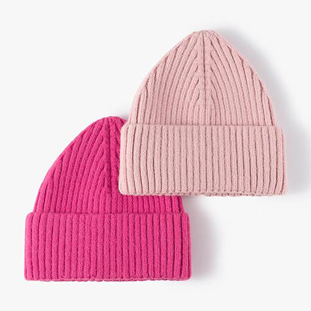 10 Colors Cute Winter Hat for Women Beanies Knit Soft Thick Winter Cap Pointed Top Bonnets for Women Teens Winter Hat