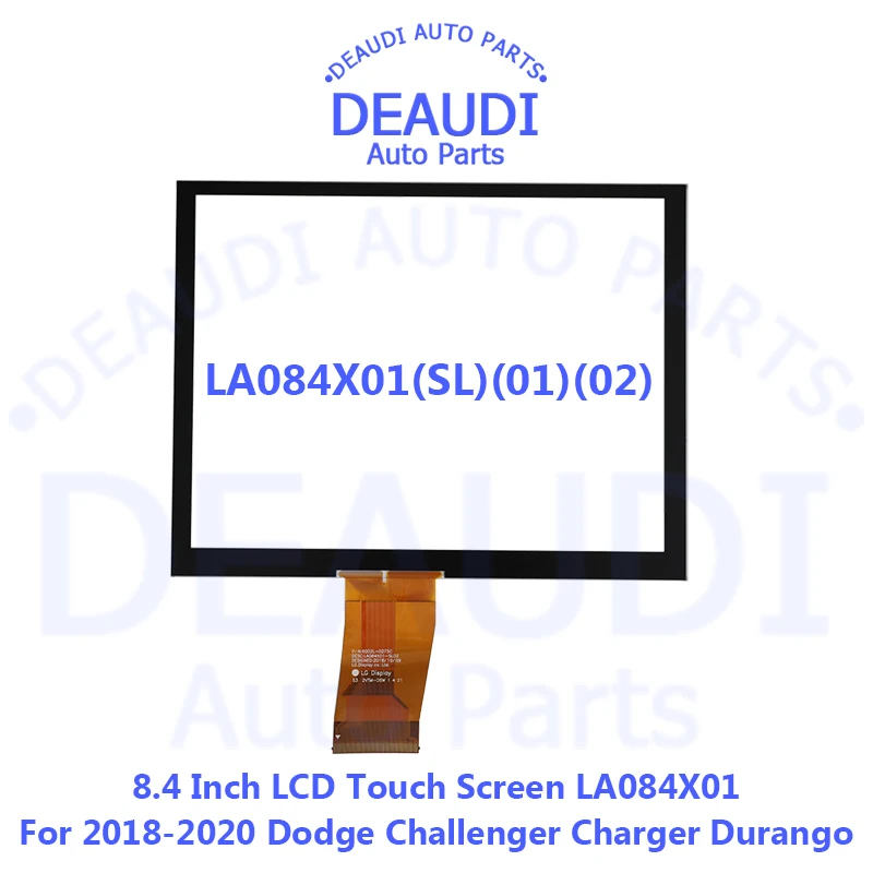 

8.4 Inch Glass Touch Screen Panel Digitizer Lens For LA084X01 (SL)(01) LA084X01 (SL)(02) LCD GPS Navigation Radio For Dodge Jeep