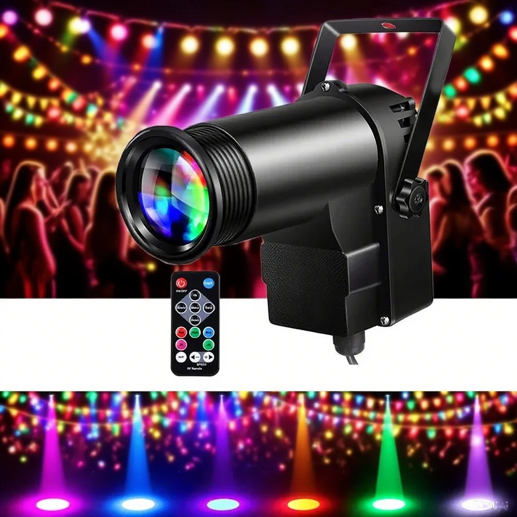 

1/2 упаковки DMX512 RGBW светодиодный луч, 10 Вт, зеркальный шар, сценическая лампа, диско-шар, прожектор для ночного клуба, вечеринки, бара, праздничного декора