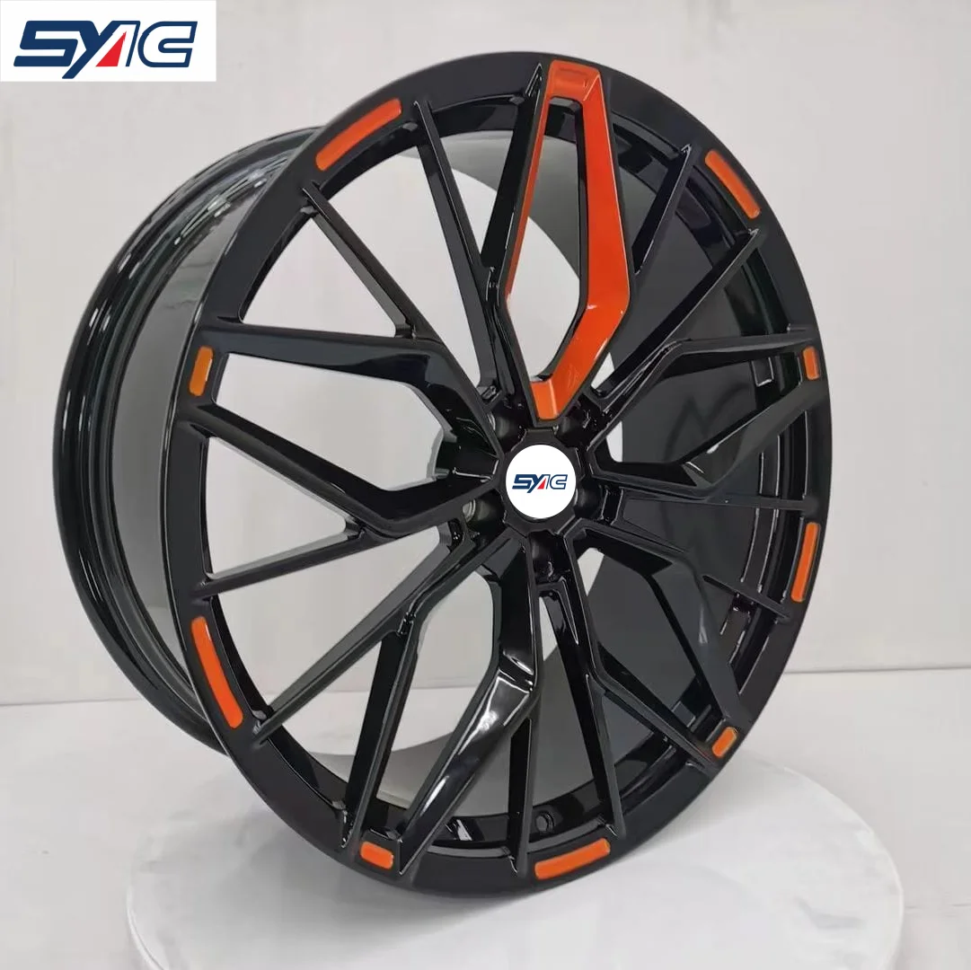 SYAC Custom Forged Cool Style 18-22 Inch Aluminum Alloypassenger Car Wheels 5/6/8 Wheels Formodification And After-sales Service