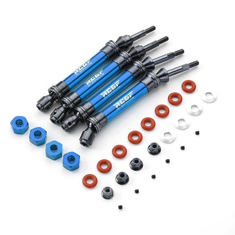 

4pcs 1/10 Universal Drive Joint RC Upgrade Part Steel Spline Design Rc Universal Drive Joint For SLASH RC Car Part