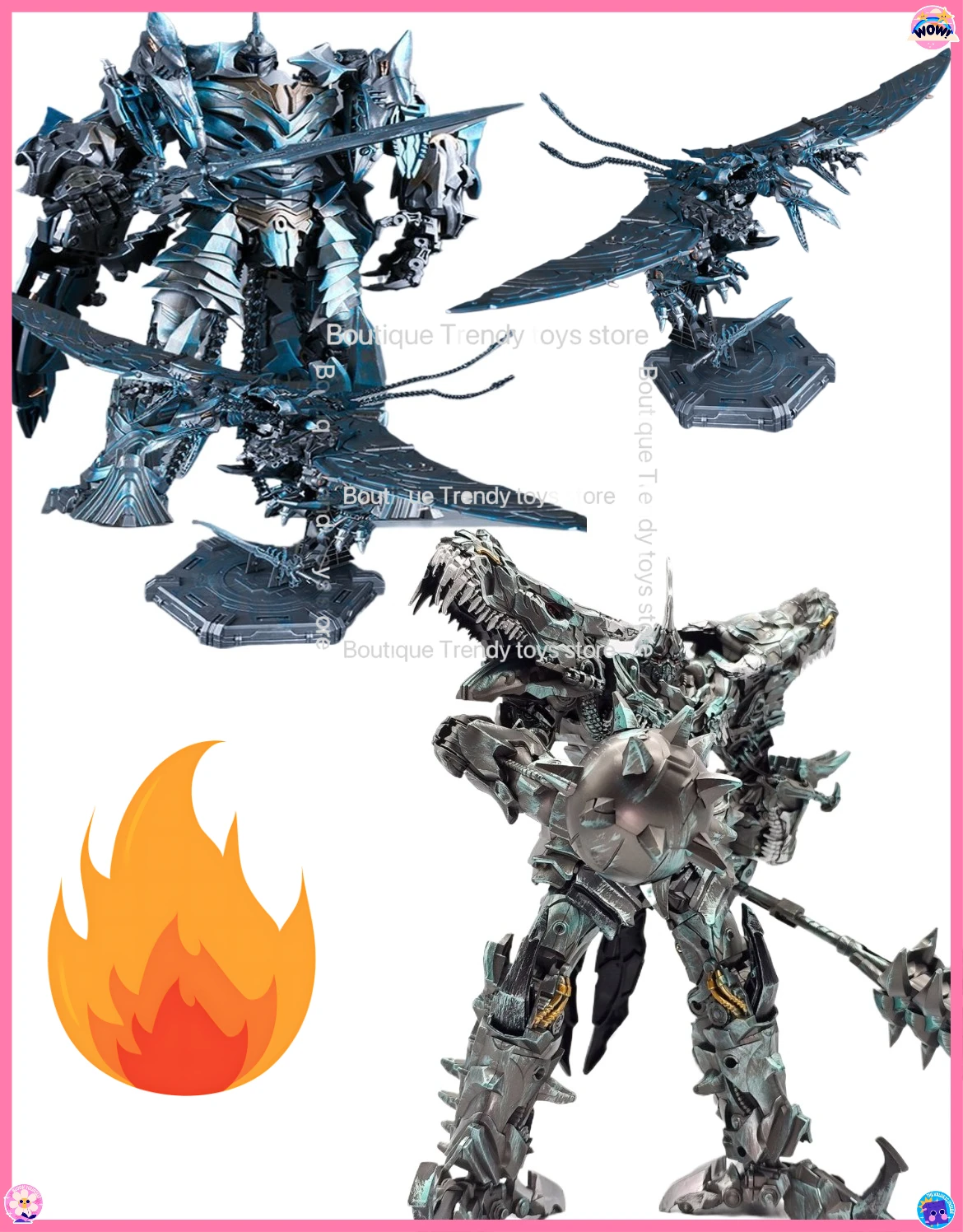 [En Stock] BAIWEI TW-1104 Figura de Acción de Dinosaurio Transformable de 27CM - Modelo de Robot Pterosaurio Alado