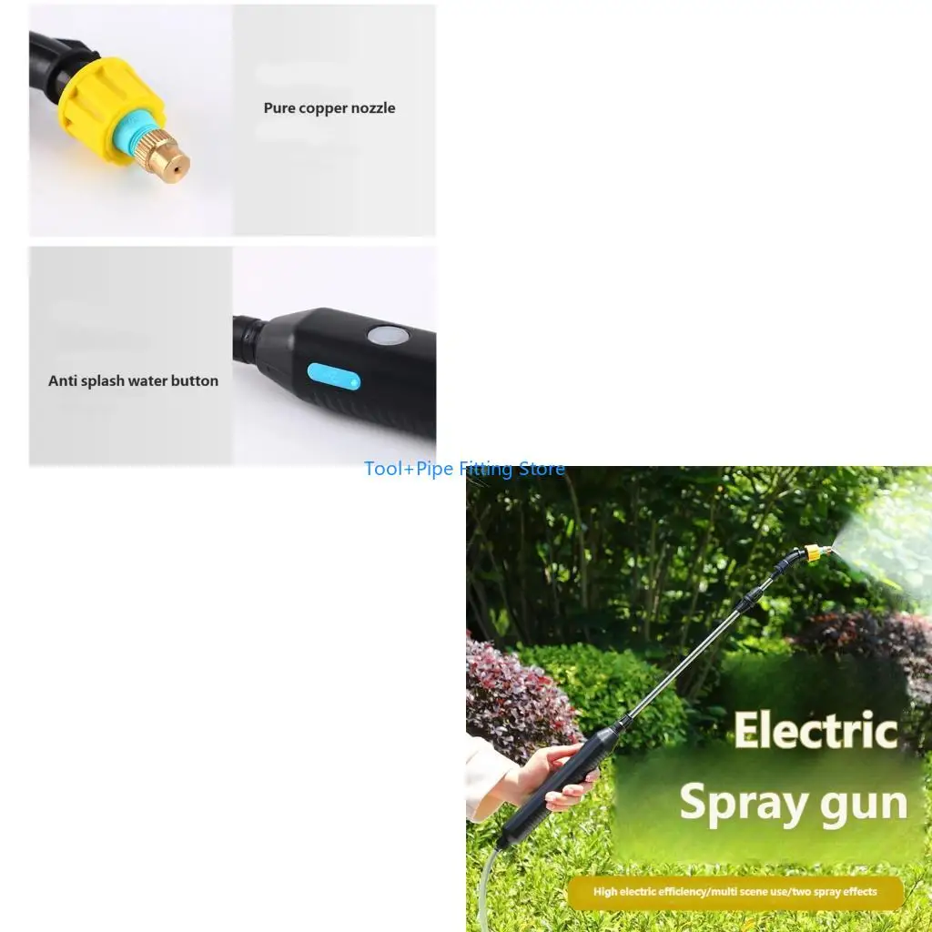 F92B Automatic Garden Sprayer Featuring 3 Meter Hose And Selectable Nozzles For Efficient Watering