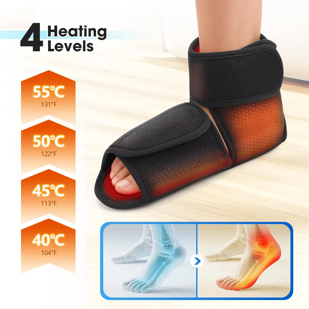 Cordless Airbag Foot And Ankle Massager With Warming Function_voghion.com
