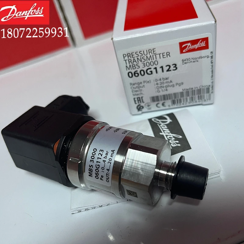 Датчик давления Danfoss MBS 3000-1611-A1AB04-0 060G1123 Оригинальный DANFOSS