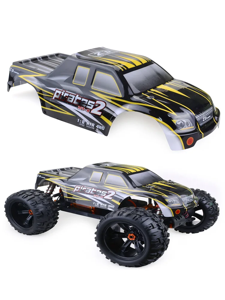 ZD Racing 1/8 RC Truck Car Body Shell Cover PVC Car Shell Part For 1:8 ZD Racing 9116 08427 RC Car Parts 8469 — zdjęcie 2