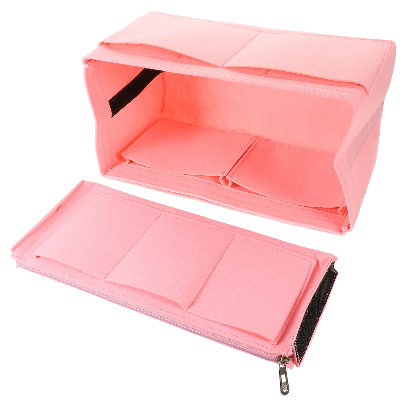 

Cute Makeup Bag Detachable Tote Bags Pencil Pouch Small Organizer Miss