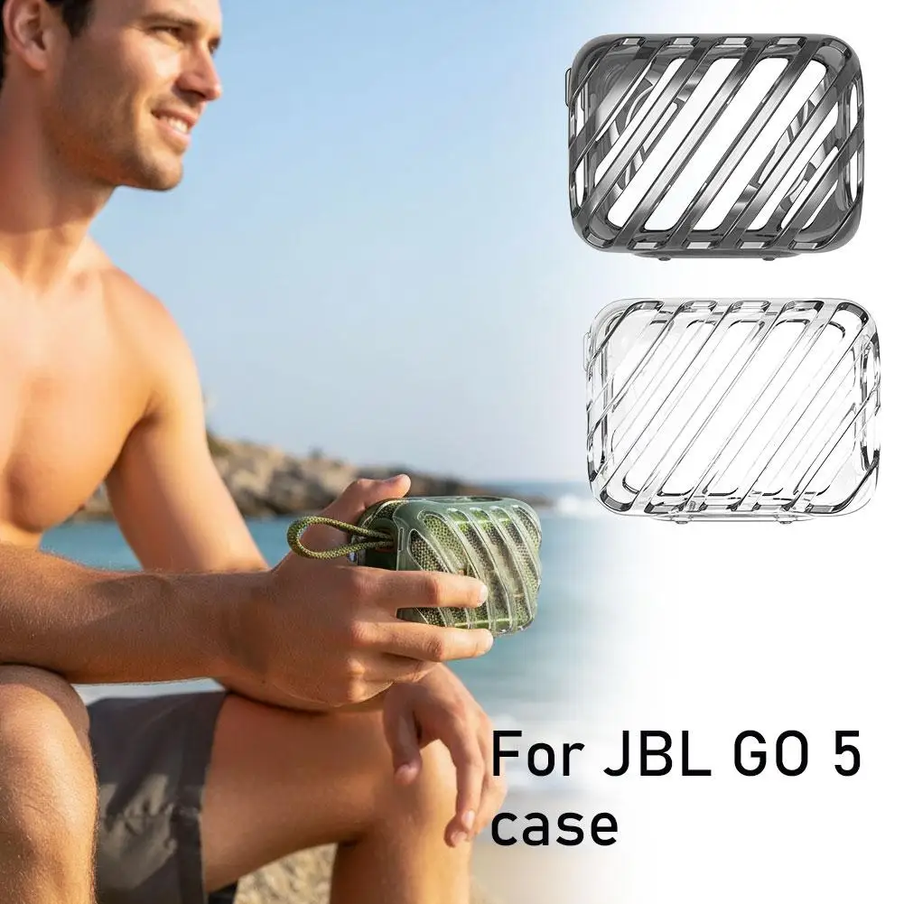 �y�Z�[�����zTPU �����P�[�X JBL GO 5 Bluetooth �Ή��X�s�[�J�[�I�[�f�B�I�ی�P�[�X���h�~�����X�s�[�J�[�V�F��
