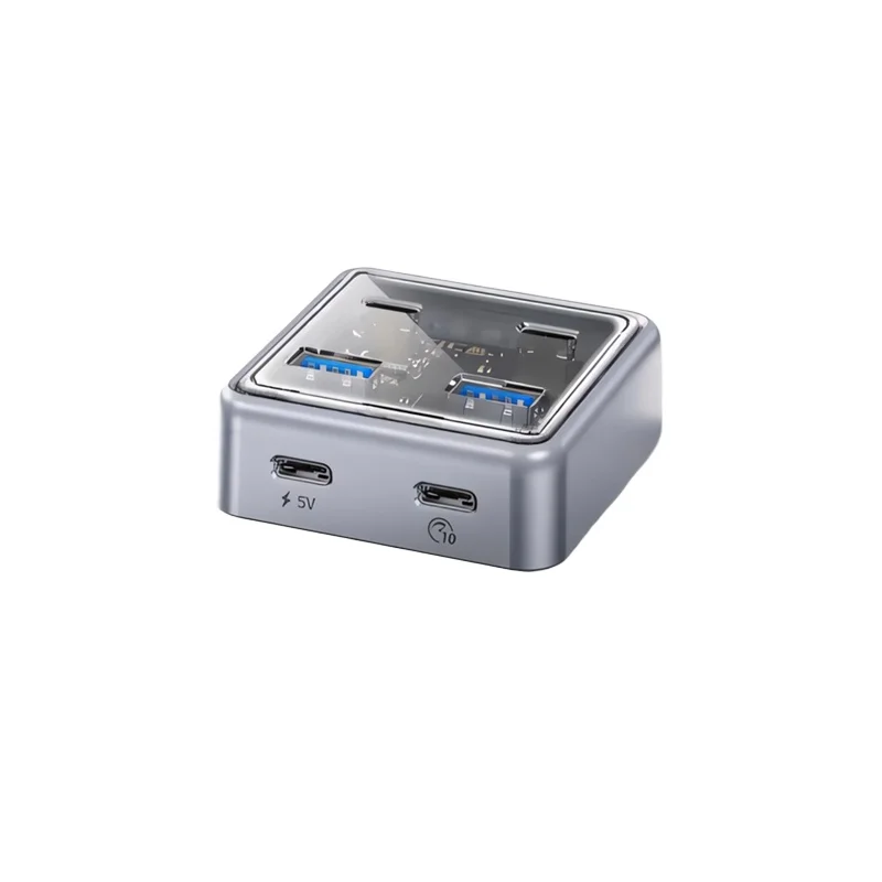 

USB3.2 Transparent hub High speed desktop expander PC laptop docking station