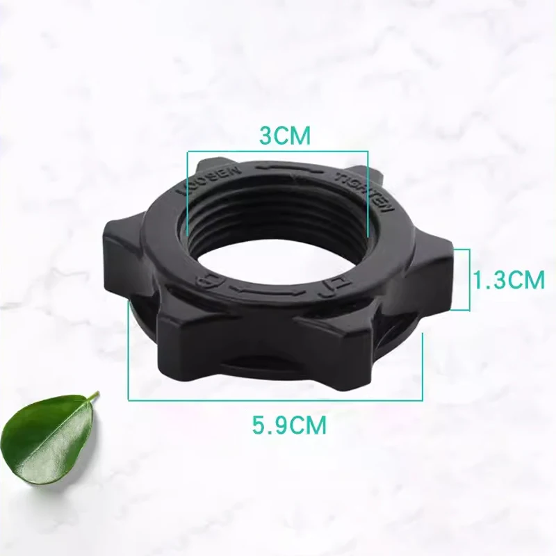 1세트 전기 팬 너트 세트 고정형 팬 메쉬 커버 잠금 나사 고정 너트 부식 방지 너트 가정용 ABS 교체 너트' 썸네일 5