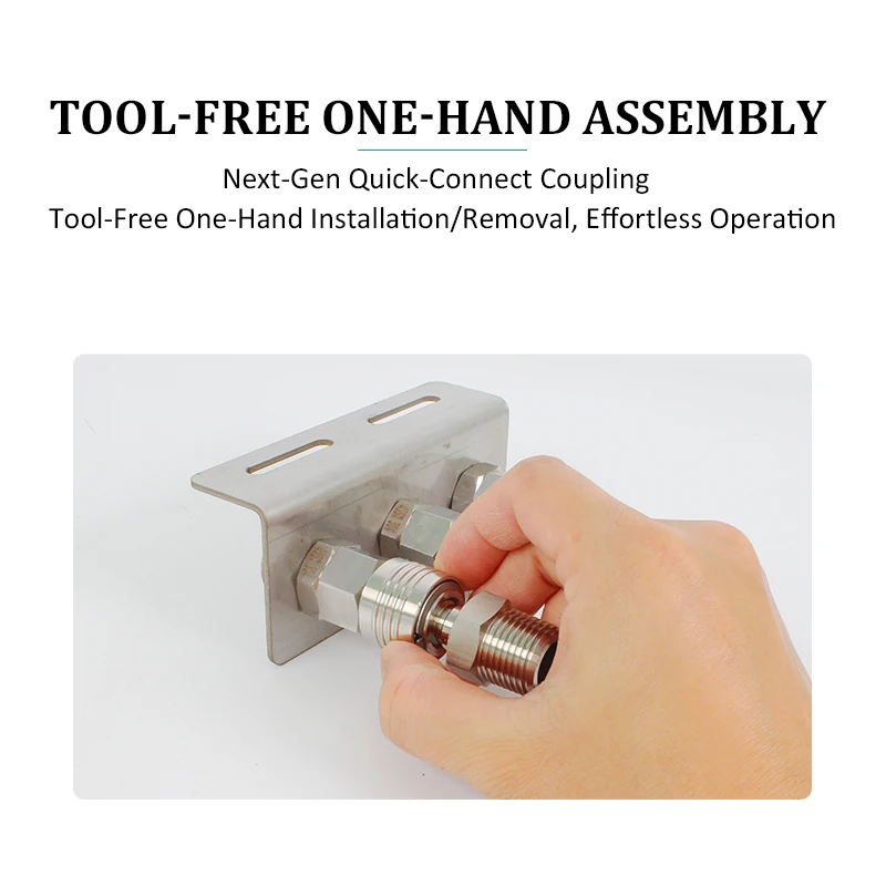 1/2 بوصة الداخلية الخارجية الأسنان الذكور/الإناث الفولاذ المقاوم للصدأ موصل سريع لرؤوس الدش في الهواء الطلق الحنفيات رذاذ الفوهات