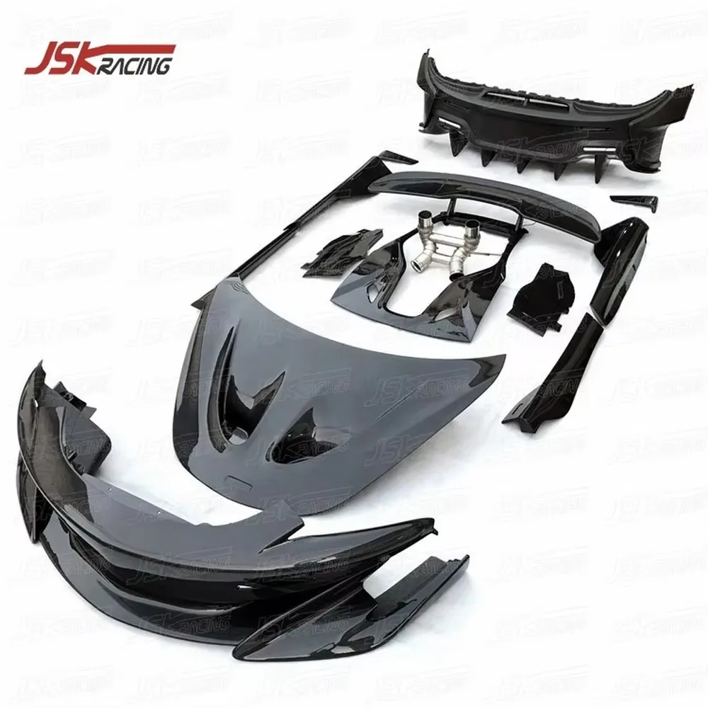 600LT Style Carbon Fiber Body Kit for 2015-2018 McLaren 540C 570S 570GT Exterior Upgrade Durable