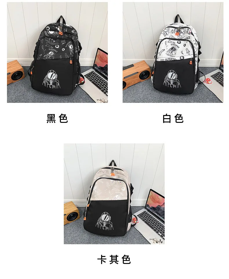 school bag Kids backpack water proof Preschool Ages 6-18 Spine protection Reduce the burden Large capacity