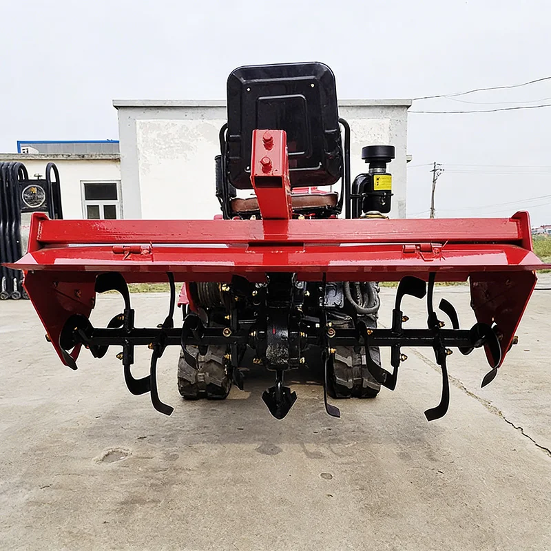 4x4 Small Tractor 25-50hp with 8F+2R  All-Terrain Four-Wheel Drive Diesel Engine for Mini Farm Agricultural Work Customizable