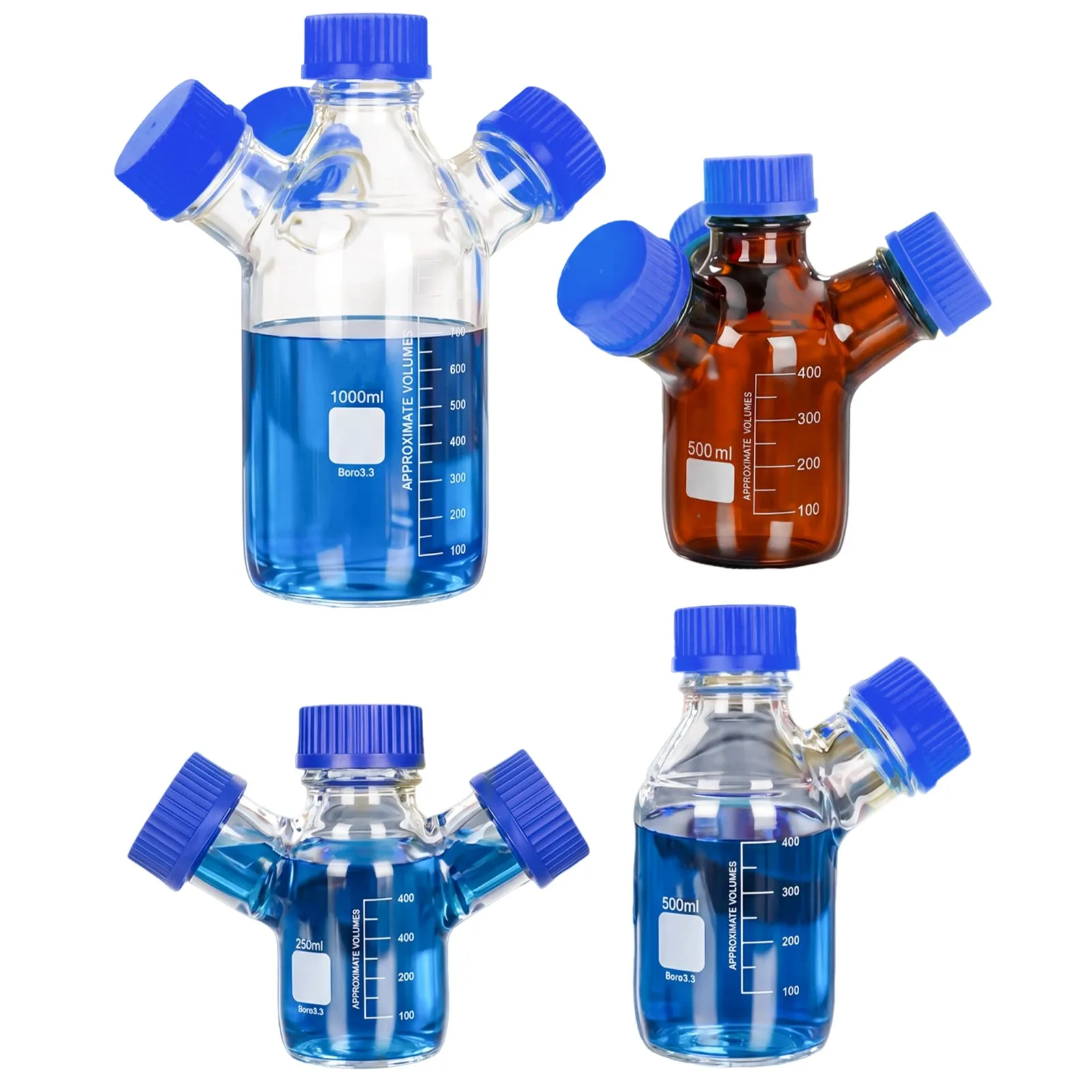 flaconi-per-fasi-mobili-xin-tester-250ml-2000ml-marroni-con-tappo-a-vite-a-due-tre-quattro-collettori-per-cromatografia-liquida-hplc-da-laboratorio