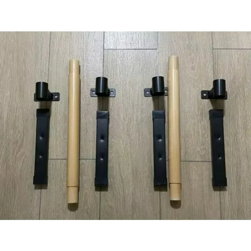 

Solid Wooden Push Up Bars Professional Fitness Training Stand For Home Gym Exercise And Strength Building