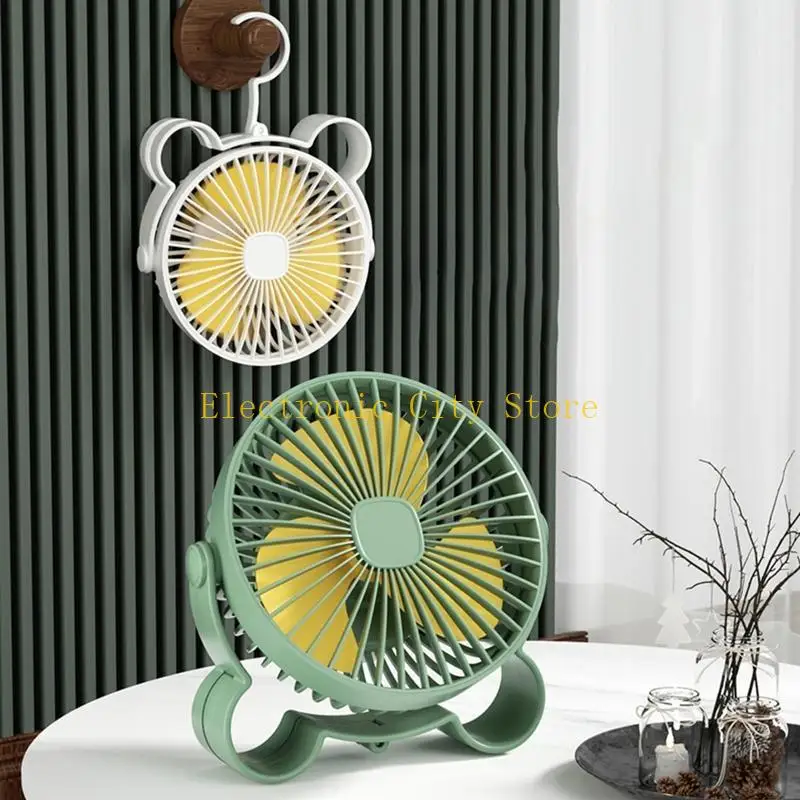 Ventilador acampamento 3 velocidades fã teto pendurado silencioso para o quarto casa ao ar livre hu8d