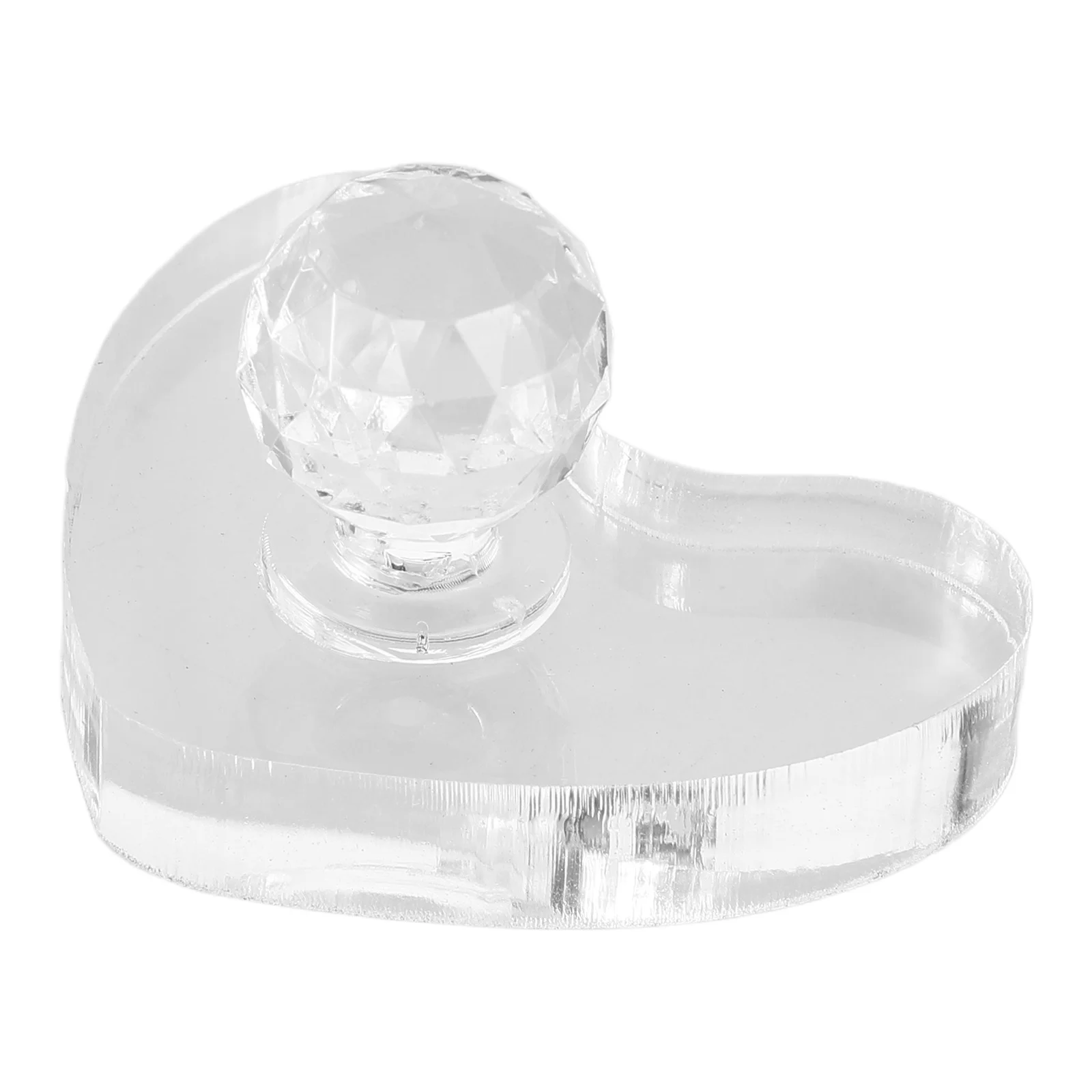 Delikatny aplikator do różu DIY, stempel do makijażu w kształcie serca, forma do nakładania eyelinera, akcesorium do makijażu, stempel do eyelinera.