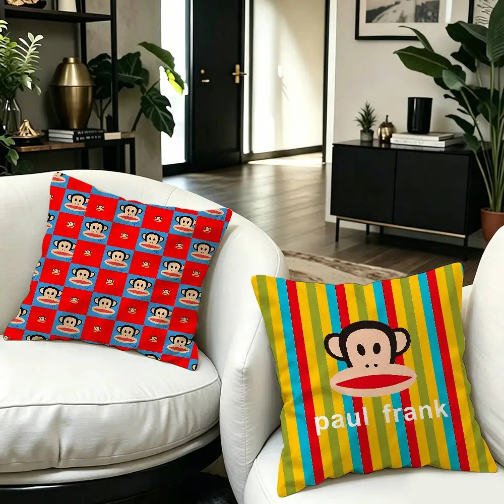 Logo P-Pauls F-Frank Anmie Pillowcase toon Gift Cushion Cover Bedroom Home Sofa Chair Seat Decor pillow case