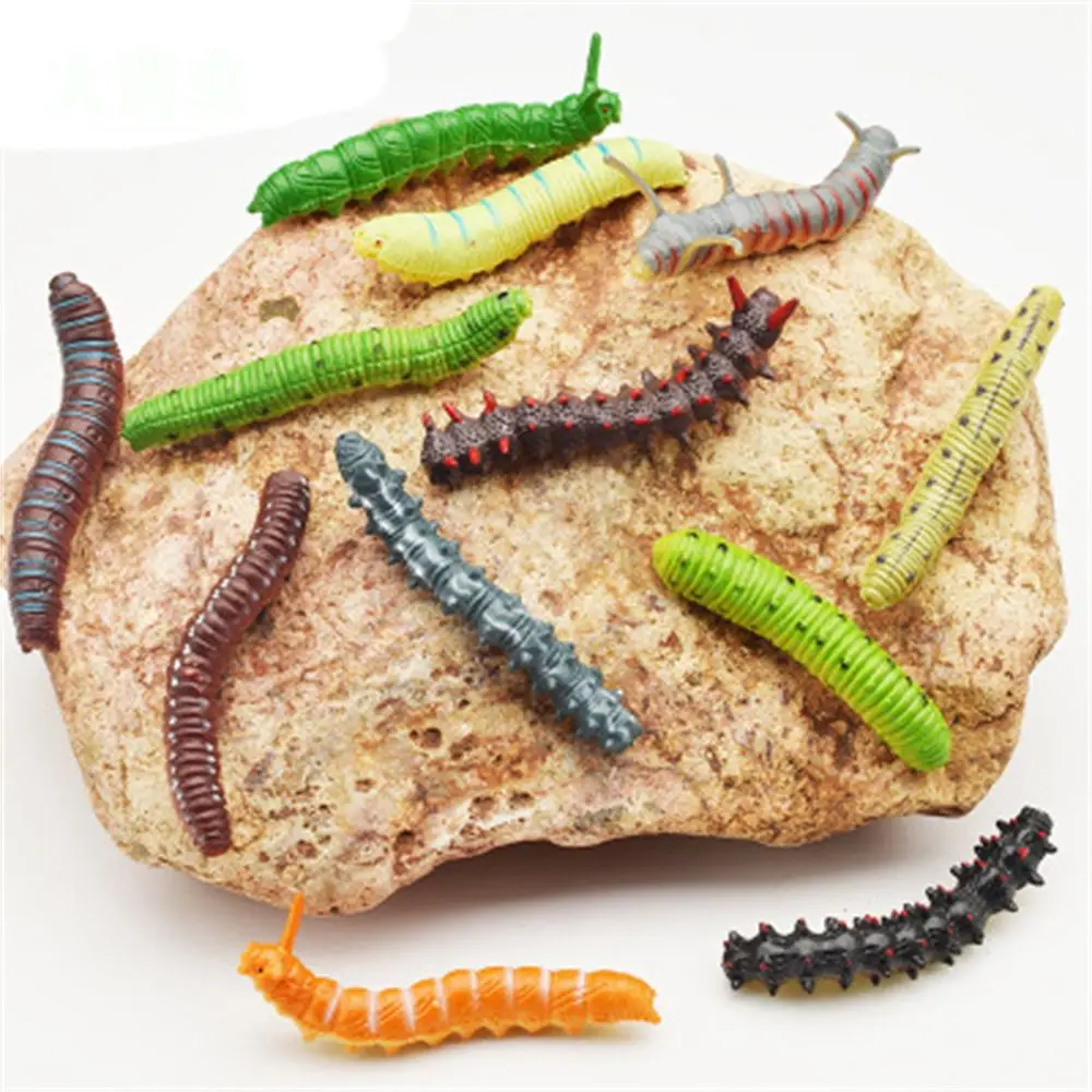 

Animals Realistic Fake Caterpillar Jokes Gags Fake Caterpillar Educational Trick Caterpillar Insect Twisty Worm