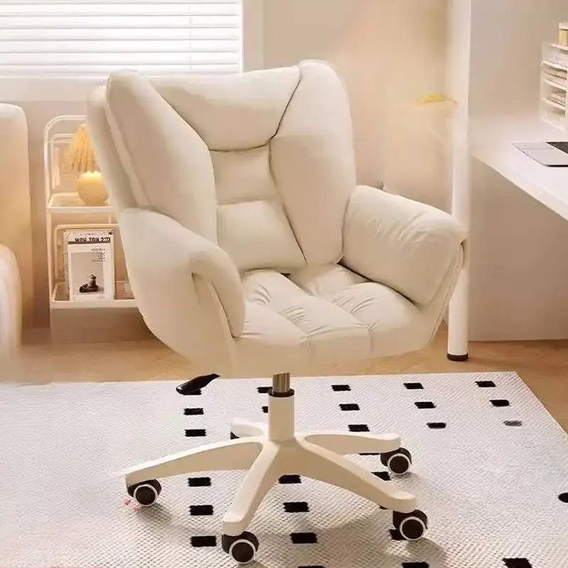 Silla de oficina con masajeador de espalda, control reclinable, reposapiés, silla de ordenador extragrande y relajante, silla ergonómica con reposabrazos, muebles de oficina