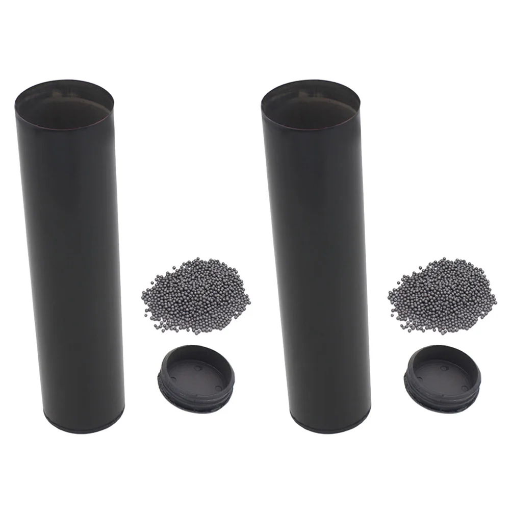 

2pcs Metal Sand Tubes Durable Rhythm Percussion Instruments for Band Rhythm Sand Practice Live Performance