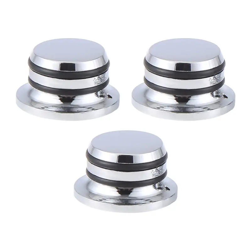 ¡Nuevo cupón para usuarios! 3 perillas de afinación de metal para guitarra, para guitarra eléctrica Fender Jazz Bass Lp St Chrome