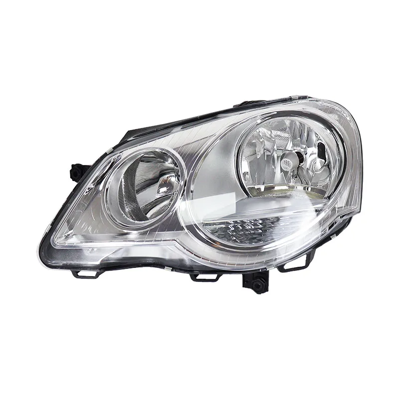 White Black Front Bumper Headlight Fog Light Head Light Lamp Type Headlight Assembly For VW POLO 9N3 2006 2007 2008 2009 2010