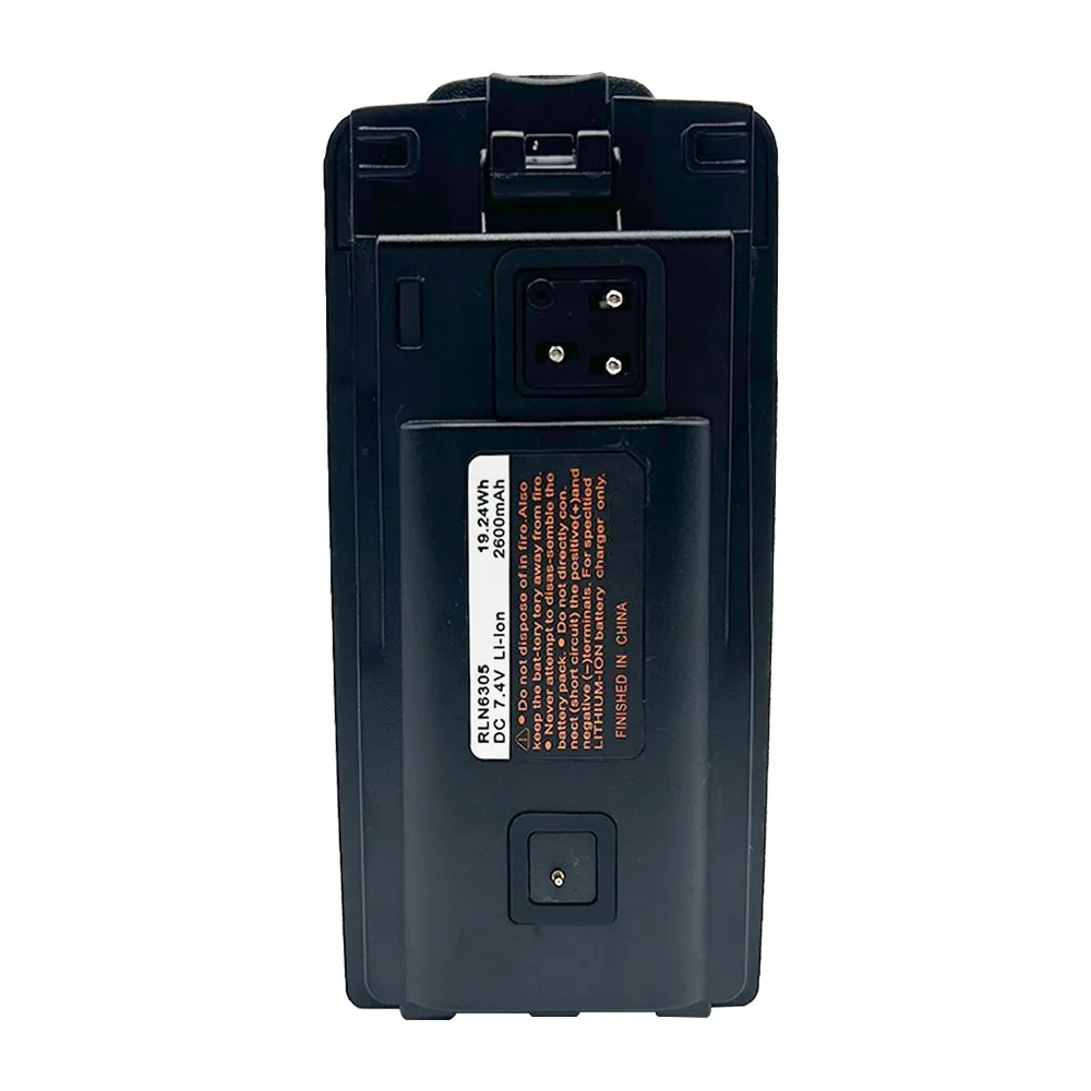 

2600mAh RLN6305 Thick Li-ion Battery For A10 A12 RDU4100 RDU4160d RDV5100 RDM2070d RDV2080d RDU2080d Portable Two Way Radio