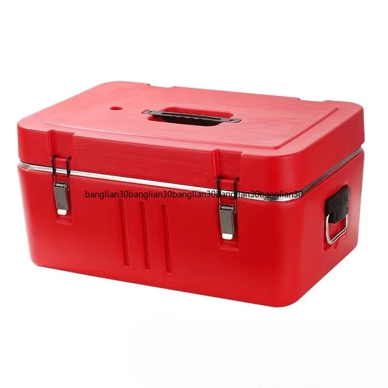 Stainless Steel Commercial Stall Transportation Refrigerated School Delivery Insulation Bucket Grid Insulation Portable