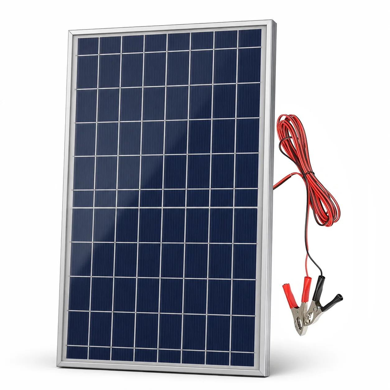 12V Tragbares Solarpanel-Set Komplett Polykristallines USB-Stromversorgungssystem Wiederaufladbarer Solargenerator für Zuhause Solarzelle