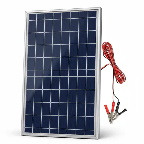 12V Portable Solar Panel Kit Complete Polycrystalline USB Power Outdoor Rechargeable Solar Generator for Home Solar Cell