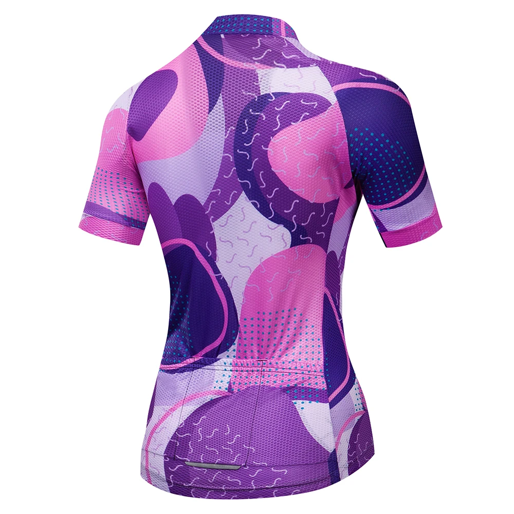 Cycling Clothing 2023 VENDULL Women Cycling Jersey Tops Summer Racing Short Sleeve MTB Bike Jersey Shirt Ropa Ciclismo Maillot