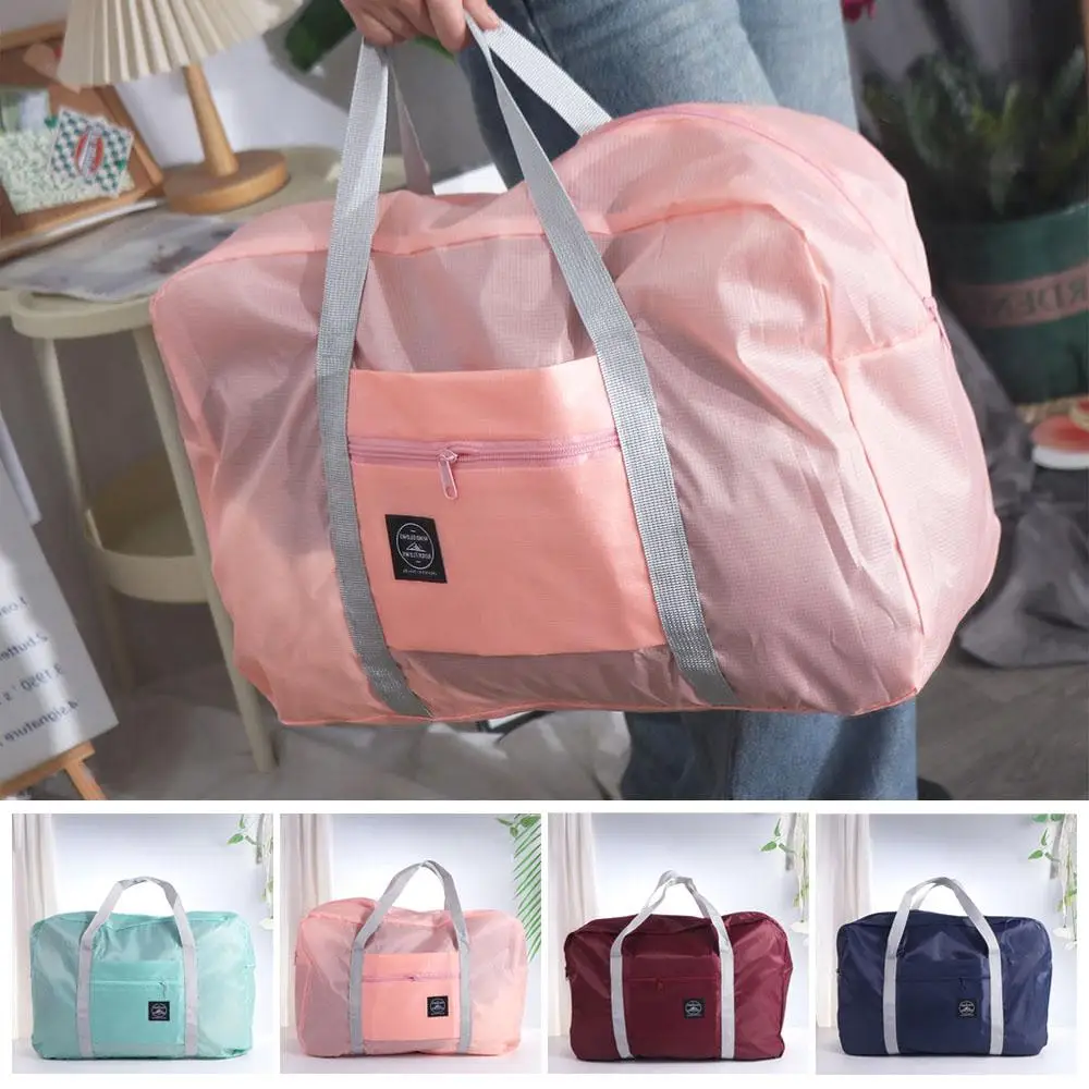 Foldable Unisex Waterproof High Quality Large Capacity Luggage Bag Handbags Storage Bag Travel Bags