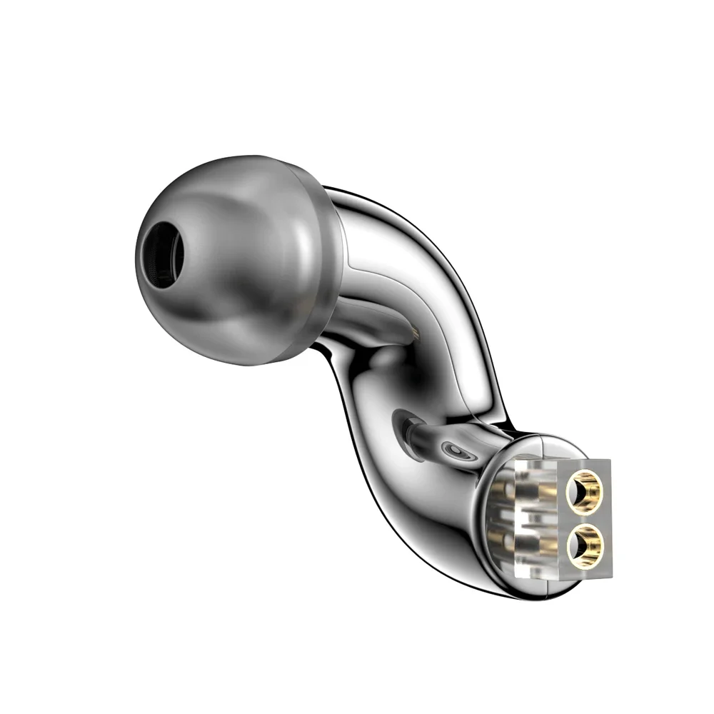 BLON BL-mini 6mm controlador dinámico HIFI en el oído auricular IEM DJ auriculares con cable para correr 3,5 MM con conector de 0,78 2 pines