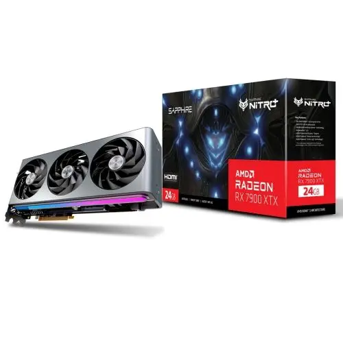 SAPPHIRE RADEON RX 7900 XTX NITRO + Vapor-X OC D6 24GB