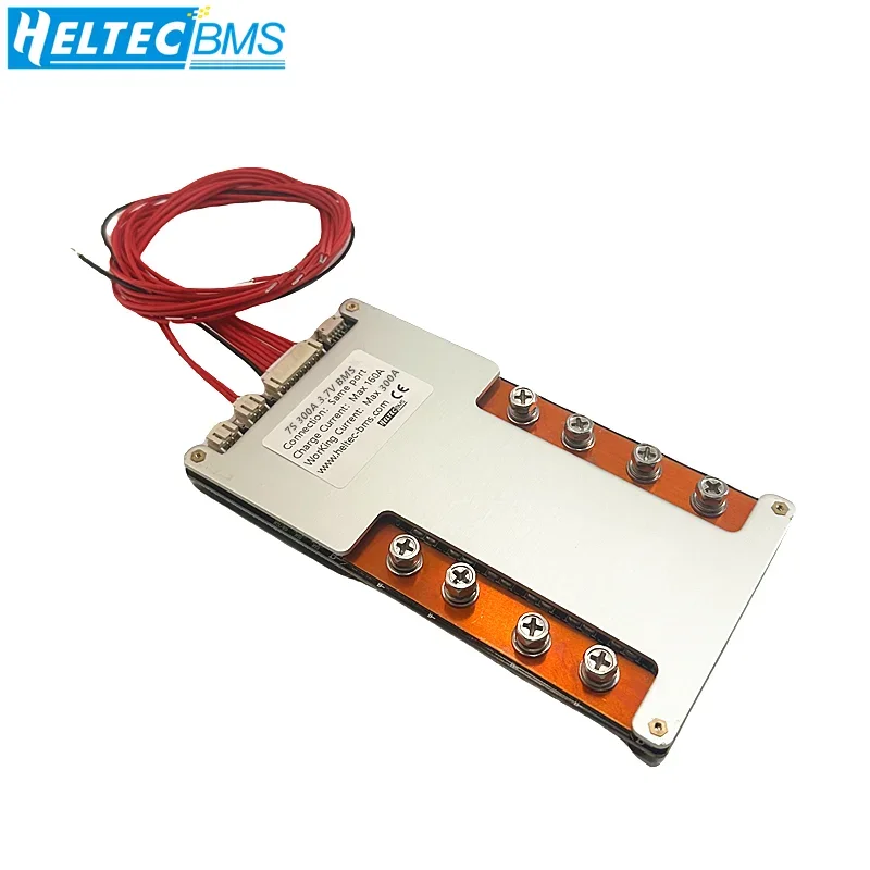 Heltecbms 24V 300a bms 6s 7s lifepo4/lipo 3.2v 3.7v  balanced 18650 lifepo4 battery charger protector inverter bms