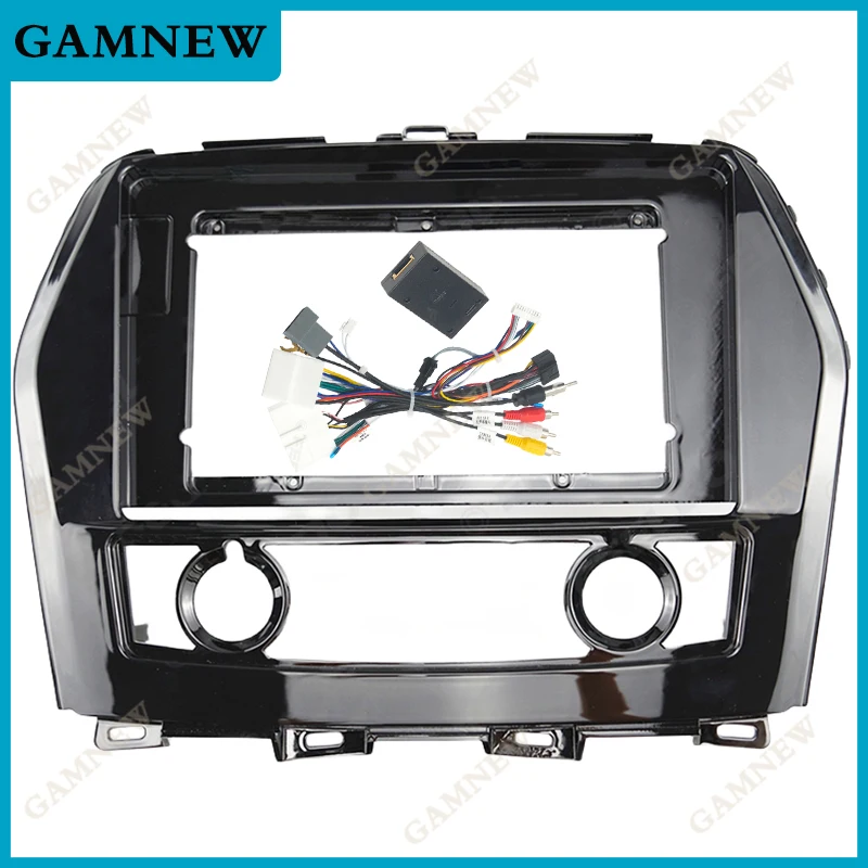 10 Inch Car Frame Adapter Canbus Box Decoder Android Radio Dash Fitting Pane Kit For Nissan Teana Maxima 2016+