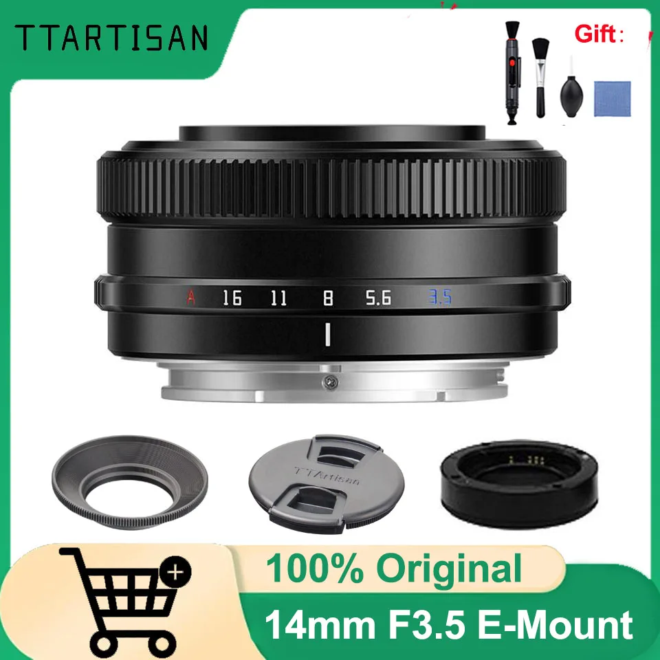 

TTArtisan AF 14mm F3.5 APS-C Auto Focus Camera Lens for Sony E-Mount Cameras