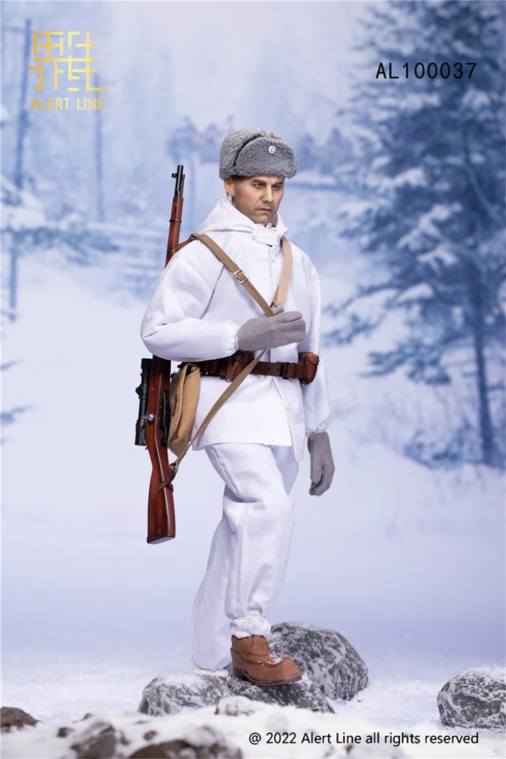 Alert Line AL100037 1/6 WWII Finnish Army Soldier Figure Model 12'' Male Action Figure Body Doll Full Set Toy In Stock