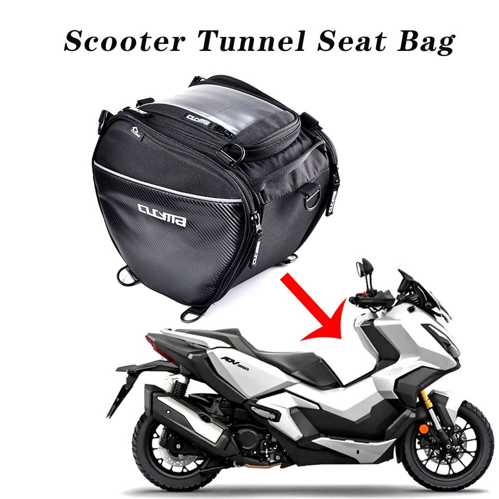 Motorcycle Scooter Tunnel Seat Bag For Honda ADV350 Adventure ADV 2022 Voge 350 SYM 150X TS150 UHR150 Saddle Bags Waterproof